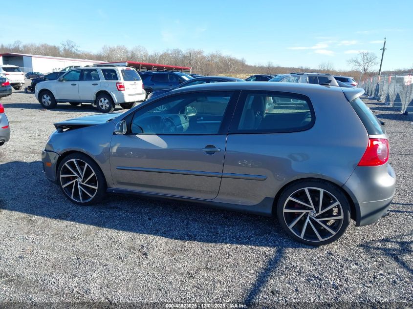2008 Volkswagen Gti 2-Door/2-Door (A6) (Eop Cw 21/08) VIN: WVWFV71K98W097616 Lot: 43823025