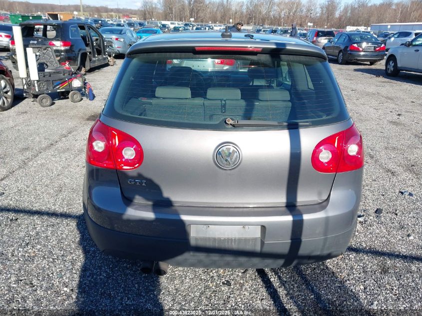 2008 Volkswagen Gti 2-Door/2-Door (A6) (Eop Cw 21/08) VIN: WVWFV71K98W097616 Lot: 43823025