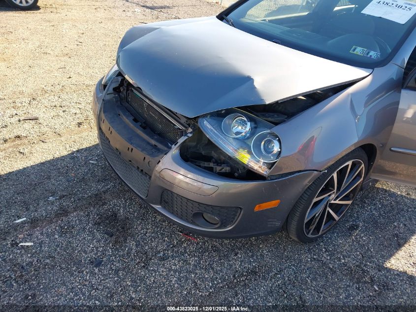 2008 Volkswagen Gti 2-Door/2-Door (A6) (Eop Cw 21/08) VIN: WVWFV71K98W097616 Lot: 43823025