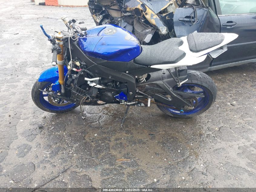 2015 Yamaha Yzfr6 VIN: JYARJ16E3FA033845 Lot: 43823030