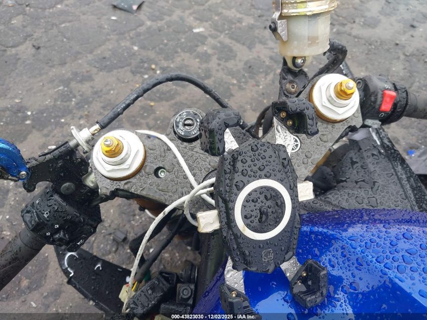 2015 Yamaha Yzfr6 VIN: JYARJ16E3FA033845 Lot: 43823030