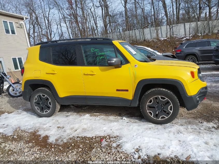 2017 Jeep Renegade Trailhawk 4X4 VIN: ZACCJBCB6HPF22771 Lot: 43823038