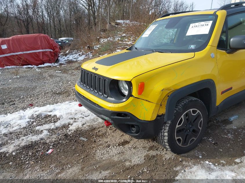 2017 Jeep Renegade Trailhawk 4X4 VIN: ZACCJBCB6HPF22771 Lot: 43823038
