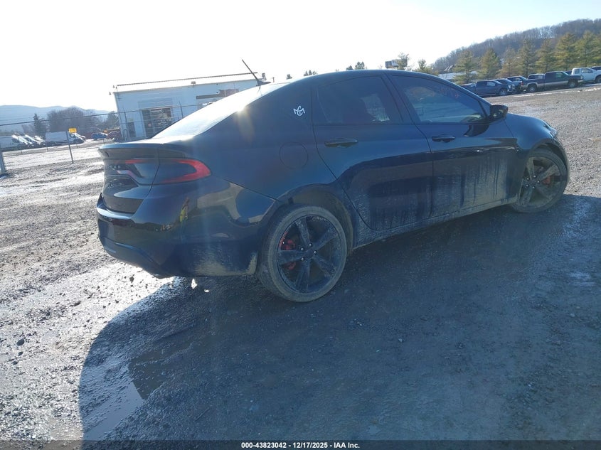 Vin: 1c3cdfbb1fd267303, lot: 44318531, dodge dart sxt 20154
