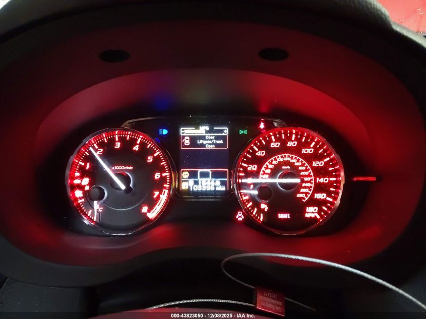 2016 Subaru Wrx VIN: JF1VA1B68G9816220 Lot: 43823050