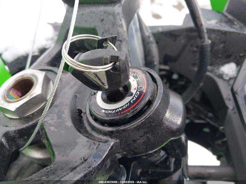 2025 Kawasaki Ex500 H VIN: ML5EXGH10SDA60506 Lot: 43823058