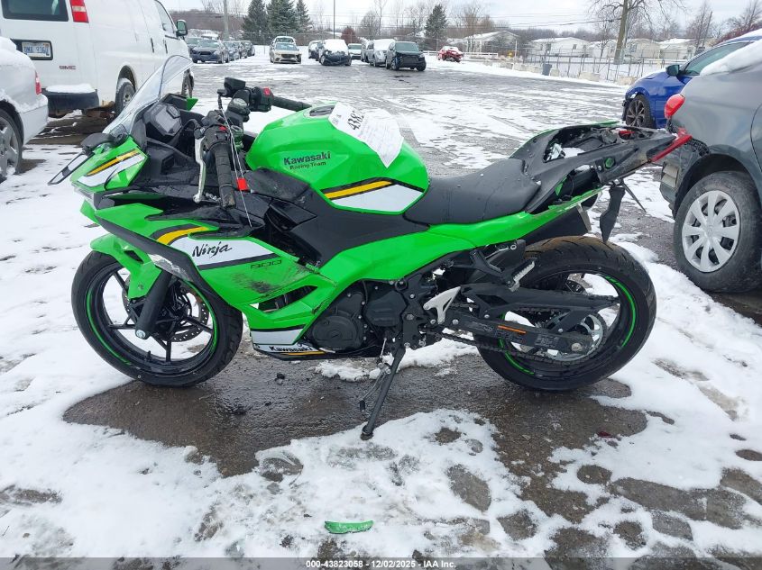 2025 Kawasaki Ex500 H VIN: ML5EXGH10SDA60506 Lot: 43823058