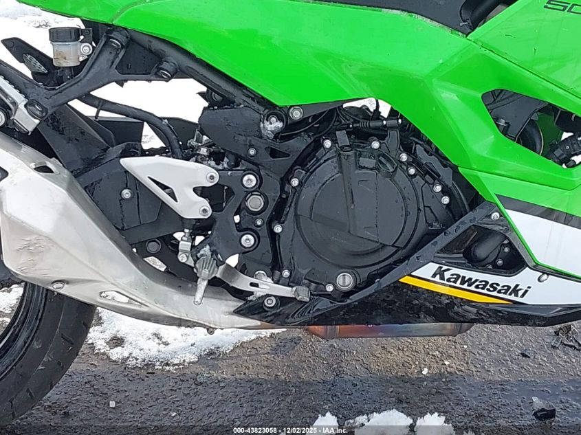 2025 Kawasaki Ex500 H VIN: ML5EXGH10SDA60506 Lot: 43823058