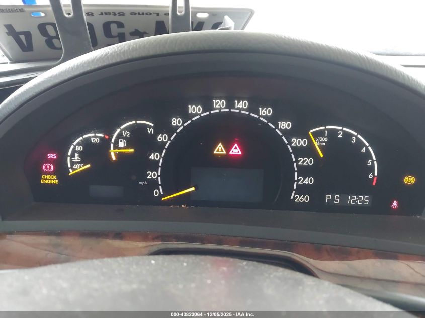 2004 Mercedes-Benz S 500 4Matic VIN: WDBNG84J34A418229 Lot: 43823064