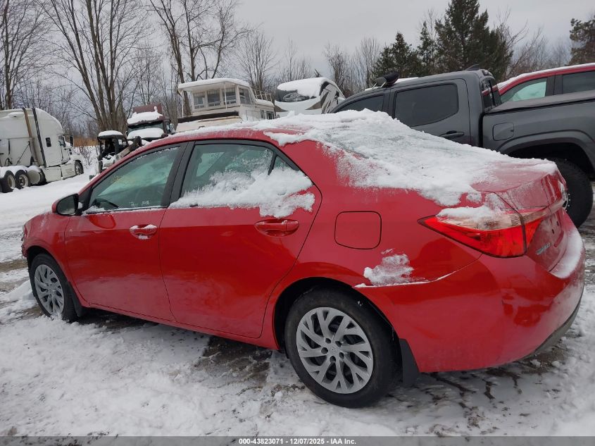 2018 Toyota Corolla Le VIN: 2T1BURHE3JC980994 Lot: 43823071