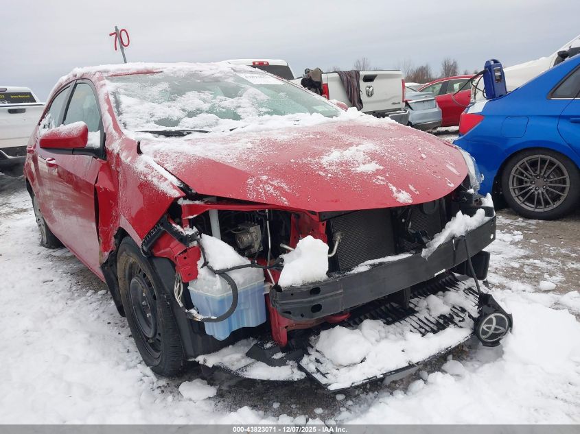 2018 Toyota Corolla Le VIN: 2T1BURHE3JC980994 Lot: 43823071