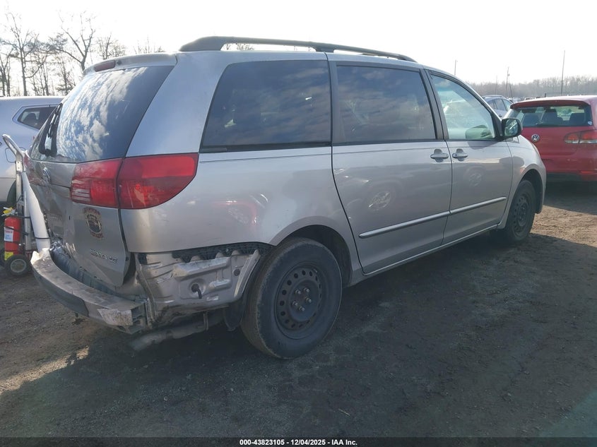 5TDZA23C74S045803 2004 TOYOTA SIENNA photo no. 4