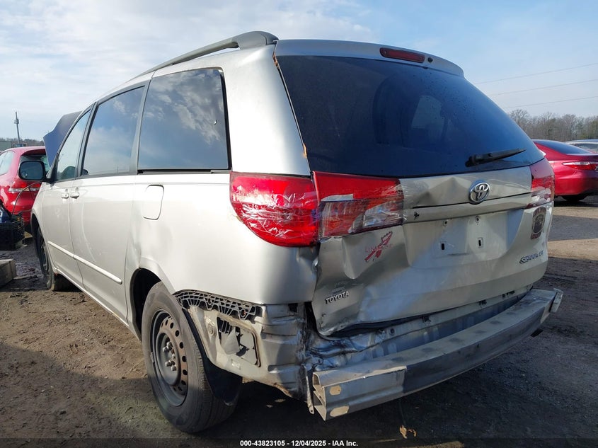 5TDZA23C74S045803 2004 TOYOTA SIENNA photo no. 6