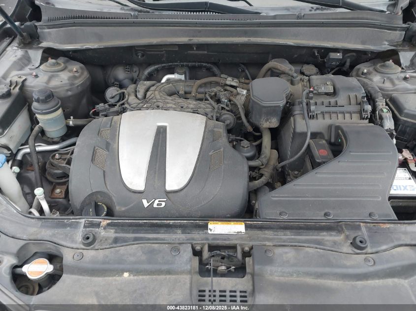 2011 Hyundai Santa Fe Gls V6 VIN: 5XYZGDAG4BG038141 Lot: 43823181