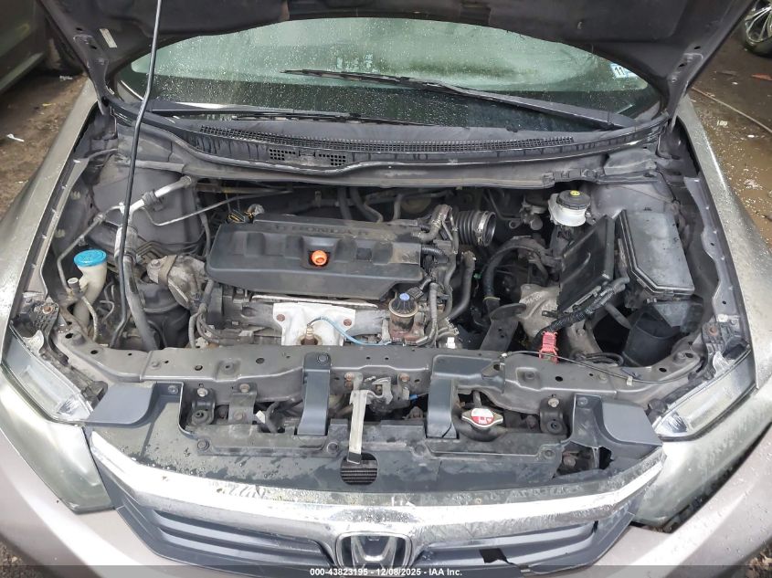 2012 Honda Civic Lx VIN: 2HGFB2F51CH564860 Lot: 43823195