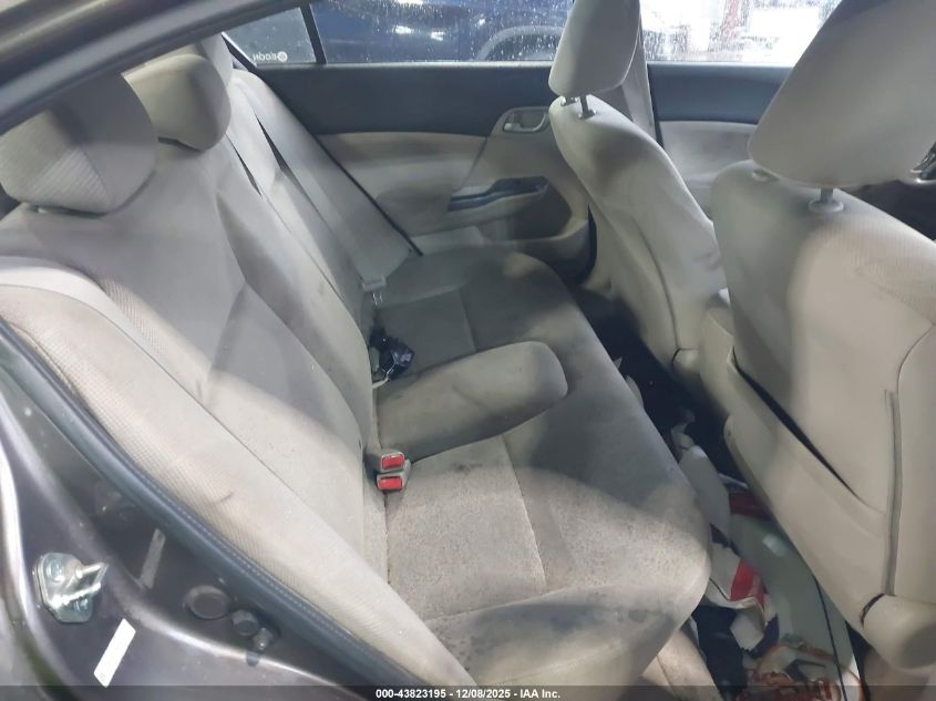 2012 Honda Civic Lx VIN: 2HGFB2F51CH564860 Lot: 43823195