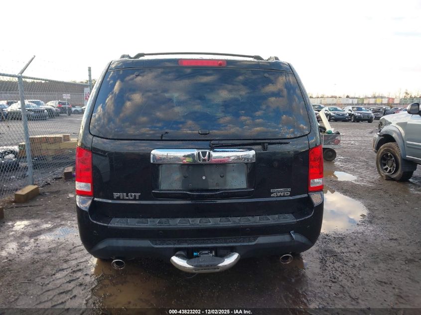2012 Honda Pilot Touring VIN: 5FNYF4H99CB081291 Lot: 43823202