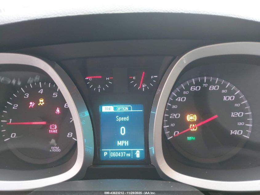 2016 Chevrolet Equinox Ltz VIN: 2GNFLGE33G6265615 Lot: 43823212