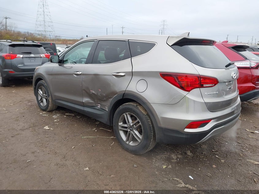 5XYZT3LB8HG428160 2017 HYUNDAI SANTA FE photo no. 3