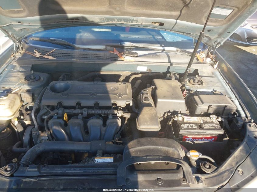 2009 Hyundai Sonata Gls VIN: 5NPET46C49H496393 Lot: 43823251