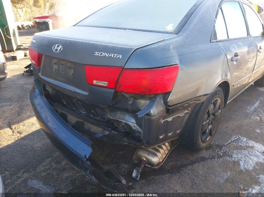 2009 Hyundai Sonata Gls VIN: 5NPET46C49H496393 Lot: 43823251