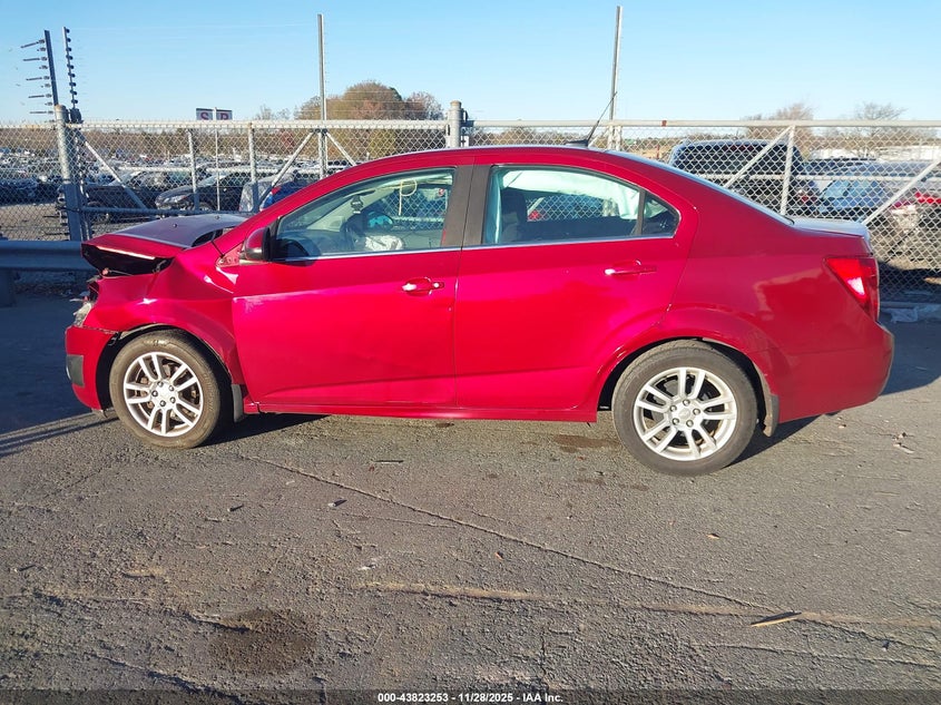 2012 Chevrolet Sonic 2Lt VIN: 1G1JC5SH4C4220047 Lot: 43823253