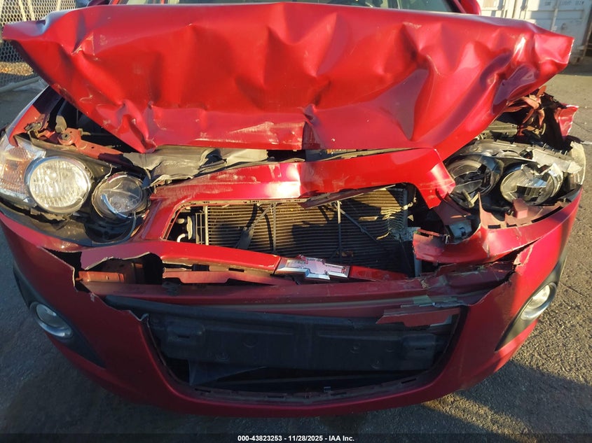 2012 Chevrolet Sonic 2Lt VIN: 1G1JC5SH4C4220047 Lot: 43823253