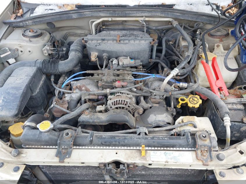 2003 Subaru Forester X VIN: JF1SG63683G762016 Lot: 43823256