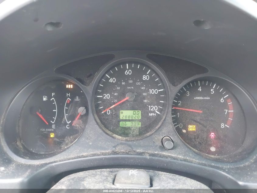 2003 Subaru Forester X VIN: JF1SG63683G762016 Lot: 43823256