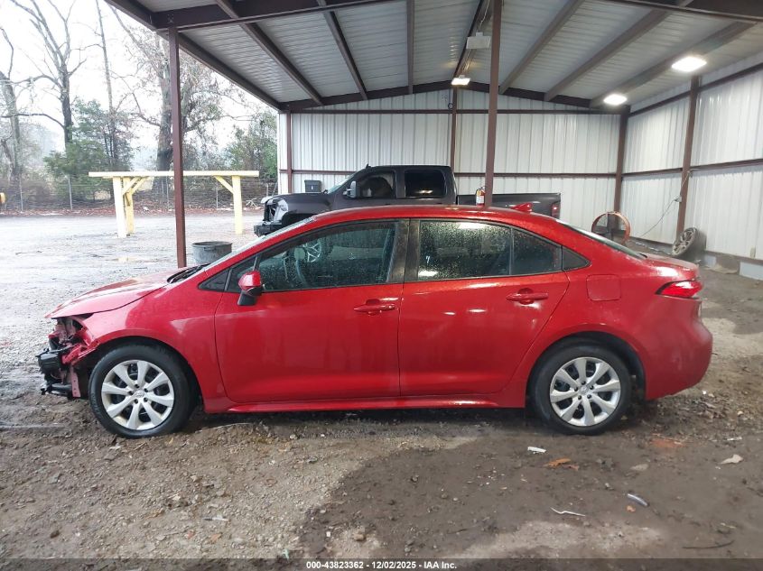 2021 Toyota Corolla Le VIN: 5YFEPMAE0MP183320 Lot: 43823362