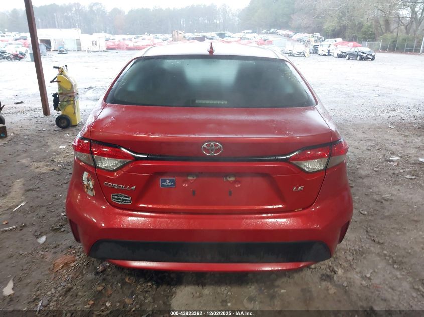 2021 Toyota Corolla Le VIN: 5YFEPMAE0MP183320 Lot: 43823362