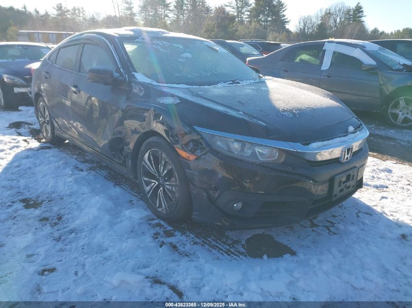 2016 Honda Civic Ex-L VIN: 19XFC1F77GE205666 Lot: 43823365