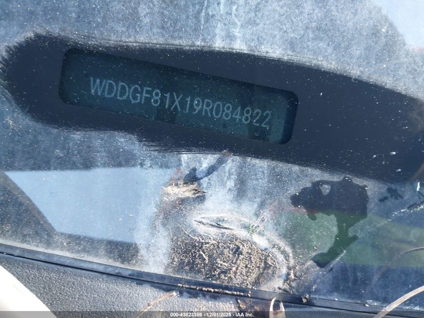 2009 Mercedes-Benz C 300 Luxury 4Matic/Sport 4Matic VIN: WDDGF81X19R084822 Lot: 43823366