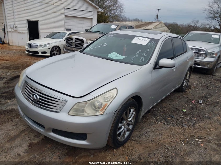 JNKBV61F68M267324 2008 INFINITI G photo no. 2