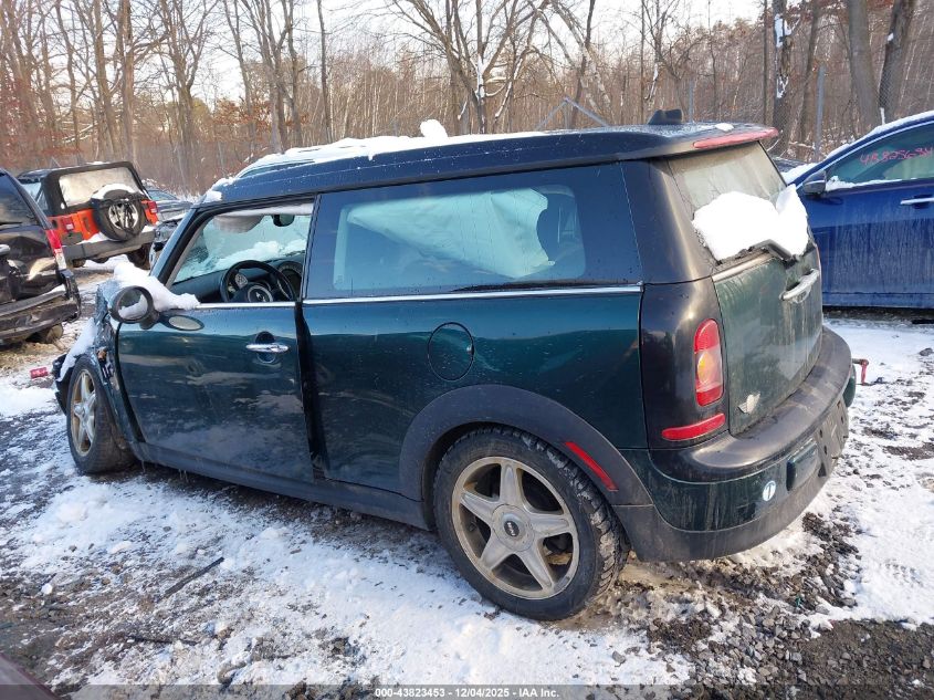 2008 Mini Cooper Clubman VIN: WMWML335X8TJ46155 Lot: 43823453