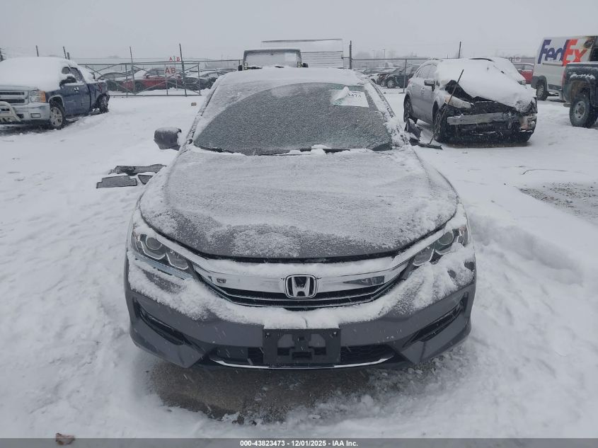 2017 Honda Accord Hybrid VIN: JHMCR6F3XHC010387 Lot: 43823473