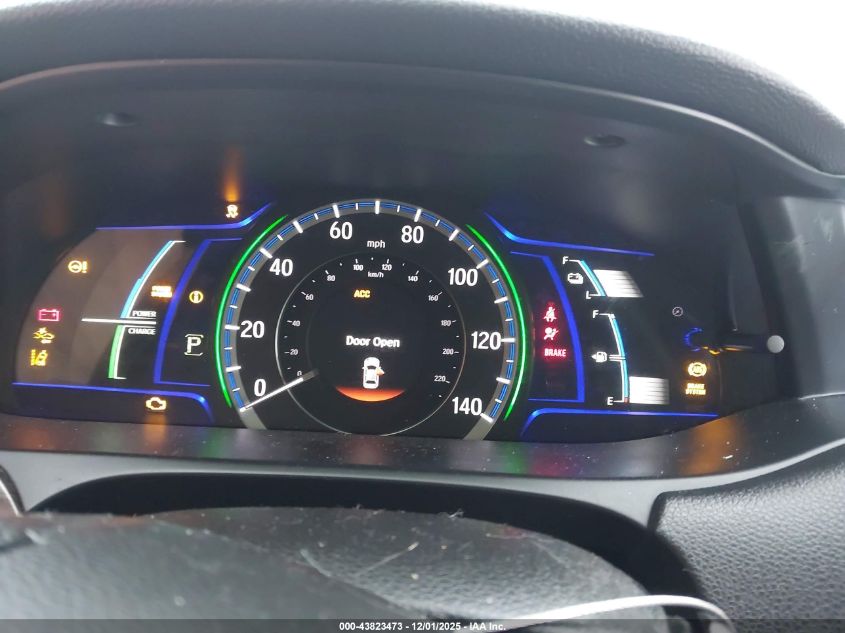 2017 Honda Accord Hybrid VIN: JHMCR6F3XHC010387 Lot: 43823473