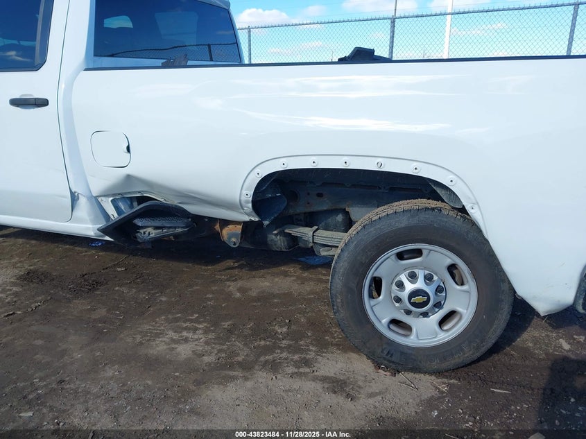 2020 Chevrolet Silverado 2500Hd 4Wd Long Bed Wt VIN: 1GC2YLE75LF191862 Lot: 43823484