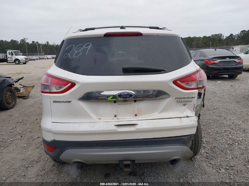 2014 Ford Escape Titanium VIN: 1FMCU0J99EUA03196 Lot: 43823501