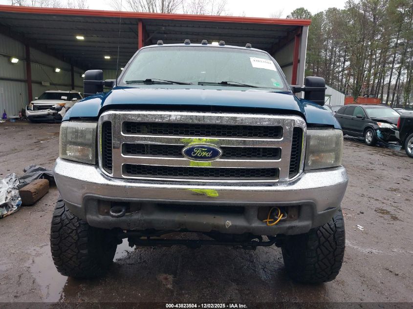 2000 Ford F-250 Lariat/Xl/Xlt VIN: 1FTNX21F5YEA25104 Lot: 43823504