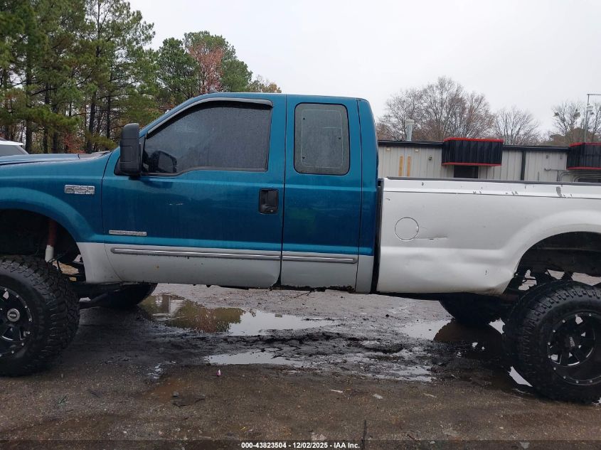 2000 Ford F-250 Lariat/Xl/Xlt VIN: 1FTNX21F5YEA25104 Lot: 43823504