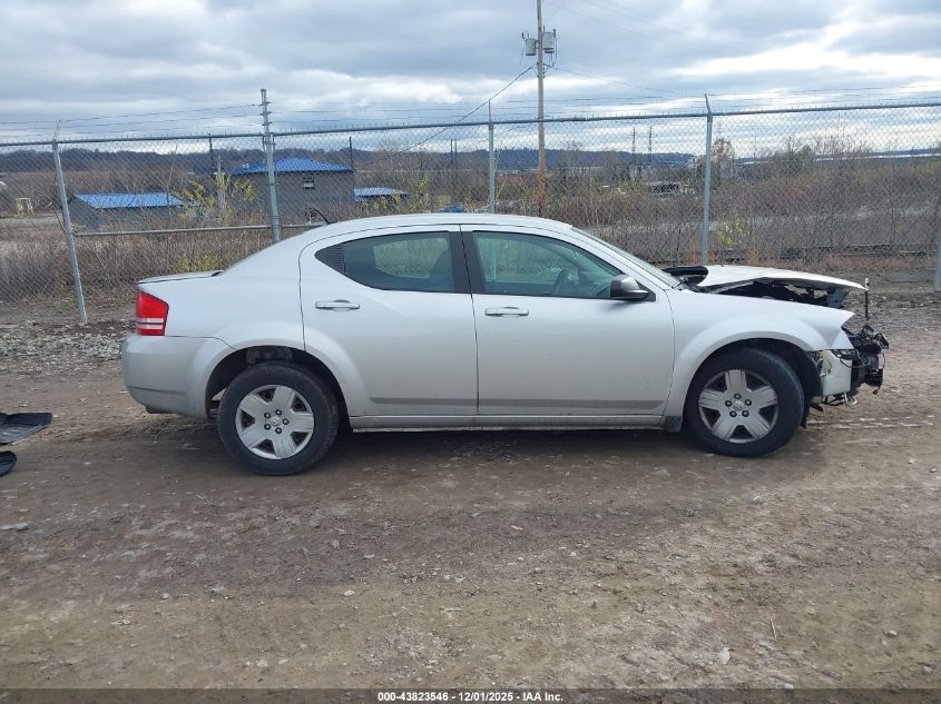 2008 Dodge Avenger Se VIN: 1B3LC46K18N272691 Lot: 43823546