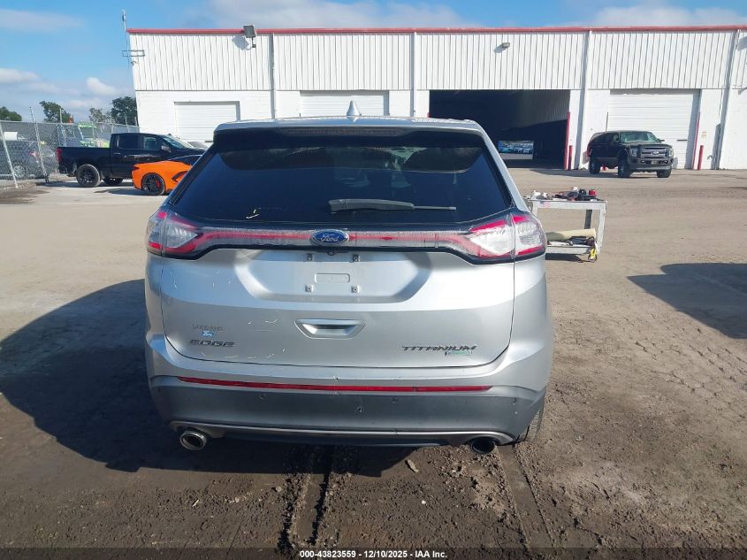 2017 Ford Edge Titanium VIN: 2FMPK3K97HBB17439 Lot: 43823559