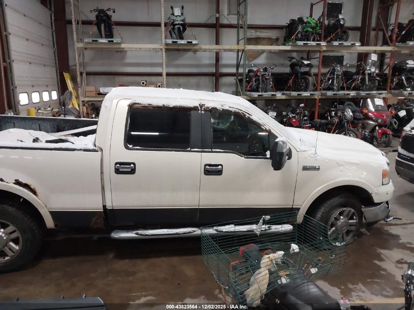 2008 Ford F-150 Lariat VIN: 1FTPW14VX8FA64032 Lot: 43823564