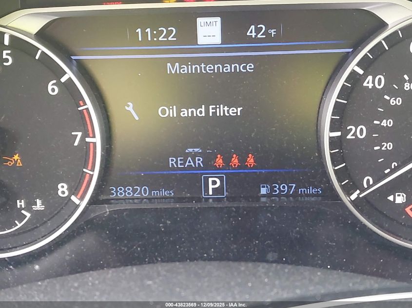 2024 Nissan Altima Sl Fwd VIN: 1N4BL4EV2RN395557 Lot: 43823569