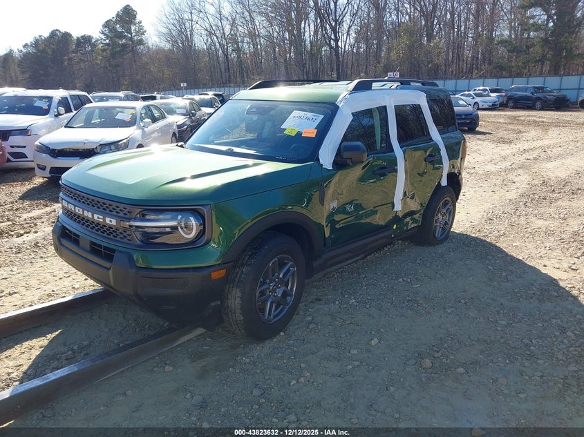 Vin: 3fmcr9bn2srf53165, lot: 44319121, ford bronco sport big bend 20252