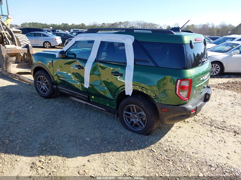 Vin: 3fmcr9bn2srf53165, lot: 44319121, ford bronco sport big bend 20253
