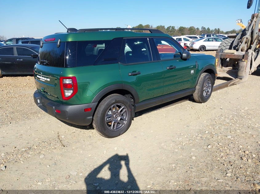 Vin: 3fmcr9bn2srf53165, lot: 44319121, ford bronco sport big bend 20254