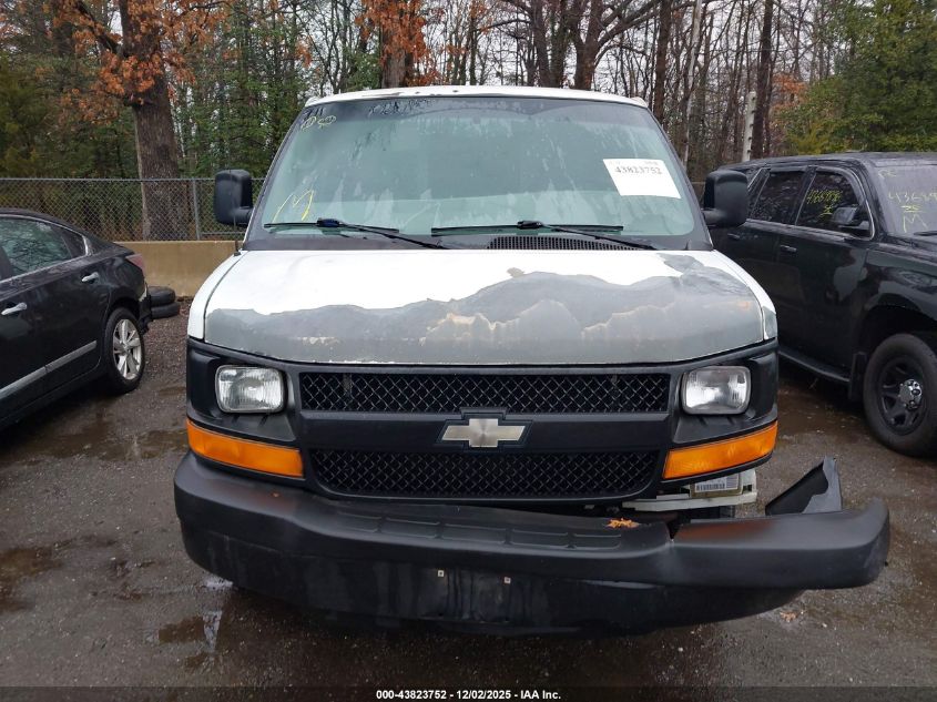 2008 Chevrolet Express Work Van VIN: 1GCFG15X581222637 Lot: 43823752