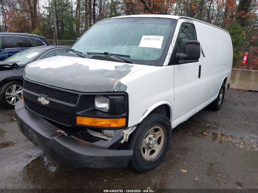 2008 Chevrolet Express Work Van VIN: 1GCFG15X581222637 Lot: 43823752